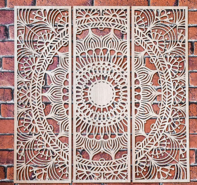 Mandala „Blume des Lebens“ – Mehrteiliges Wandbild