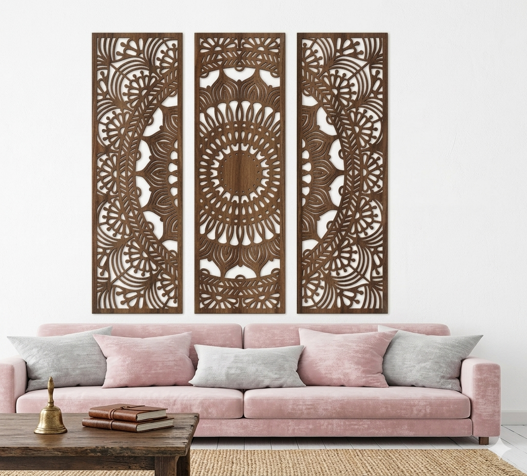 Mandala „Blume des Lebens“ – Mehrteiliges Wandbild