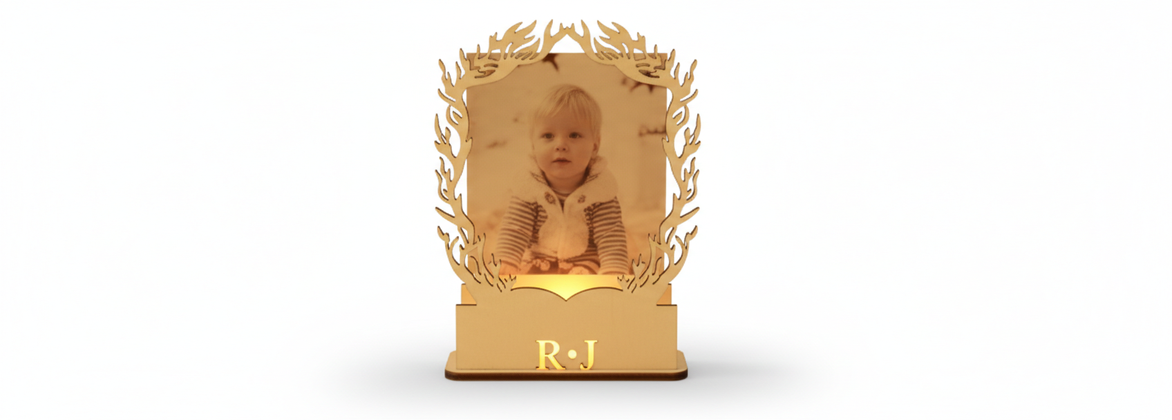 Personalisierte Goldene Gravur-Plakette