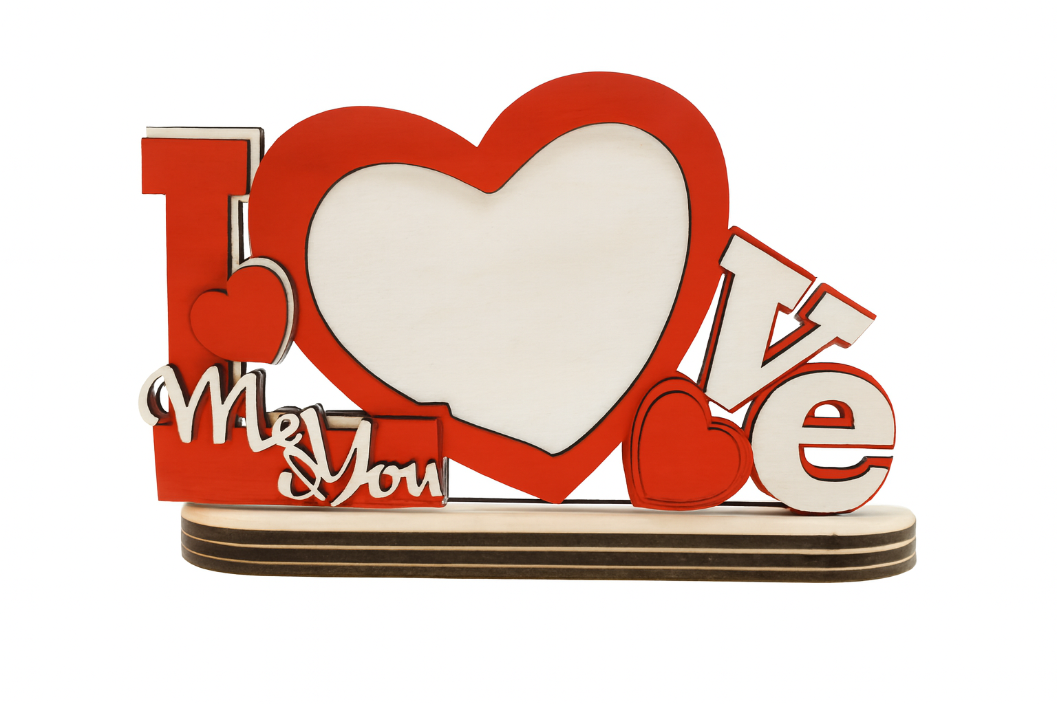 Holz-Bilderrahmen 'Love'