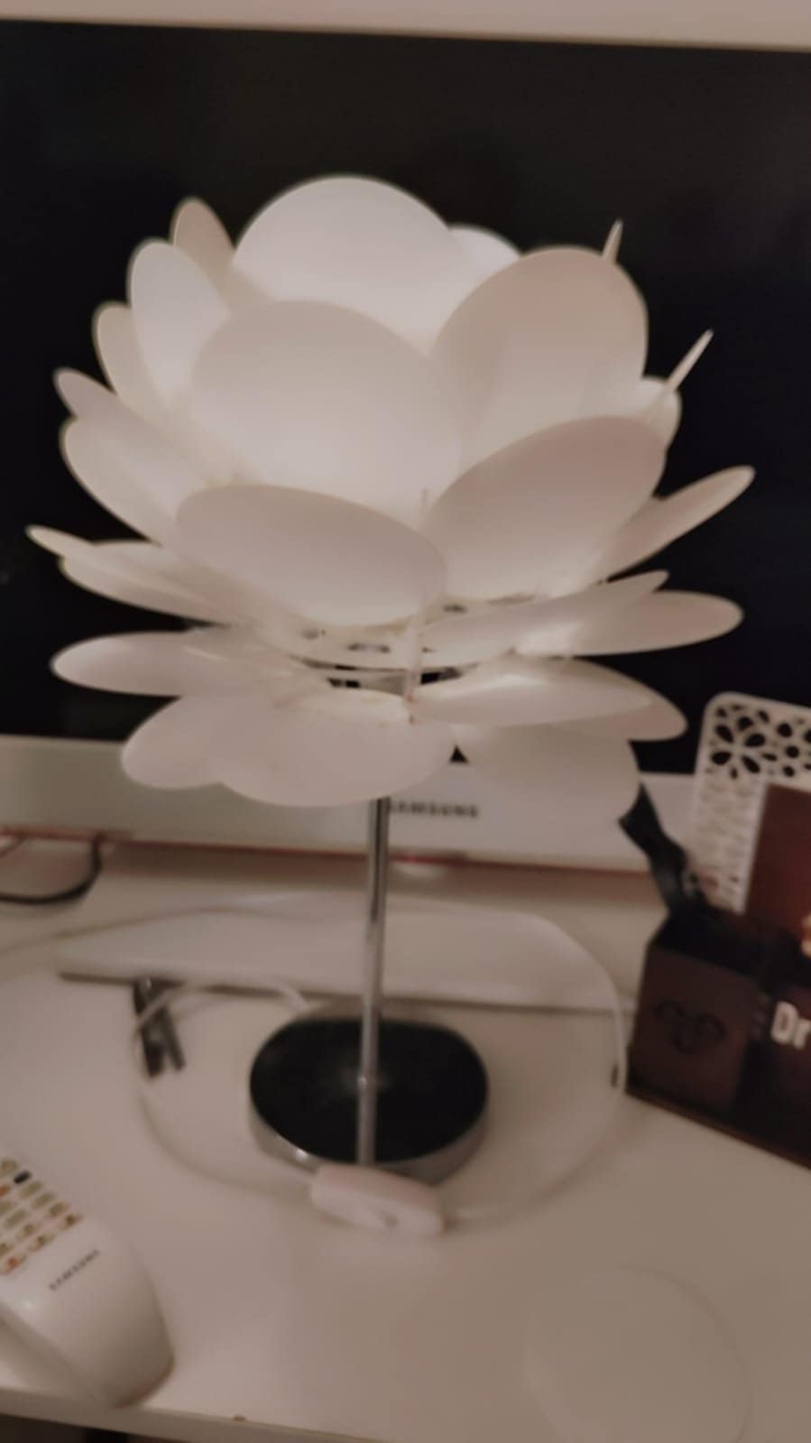 Blumenform Tischlampe