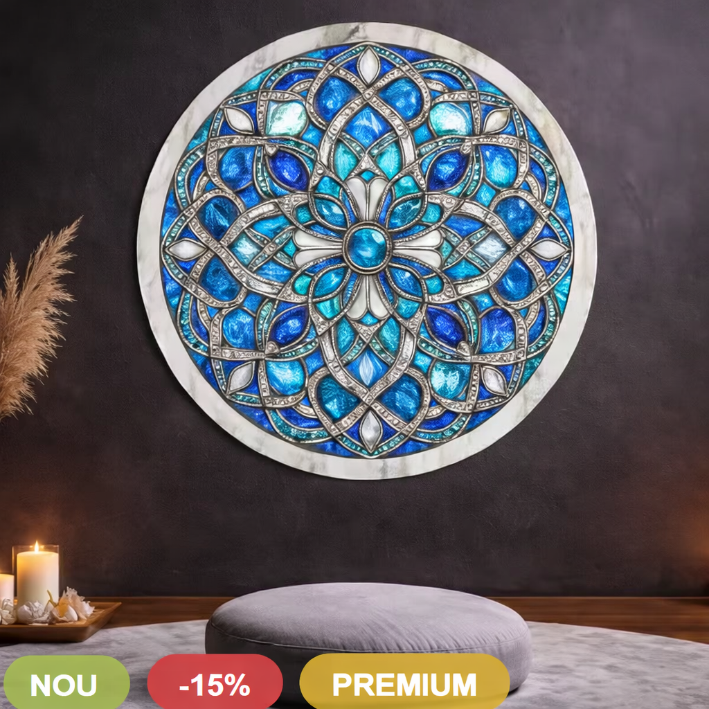 Mandalala Kunstwerk Rund