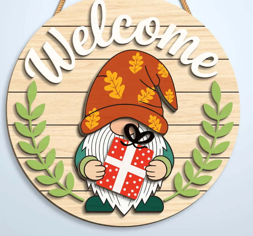 OSTERKORB DEKO MIT HASE