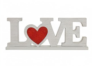 Dekoschild LOVE