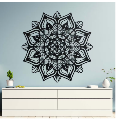 Mandala-Familie – Wandbild