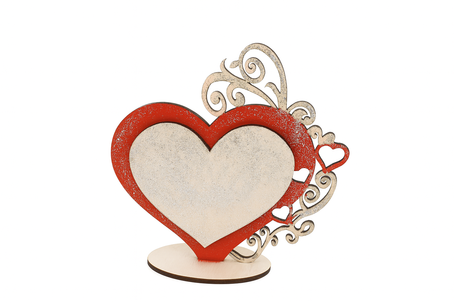 Dekoratives Holzherz