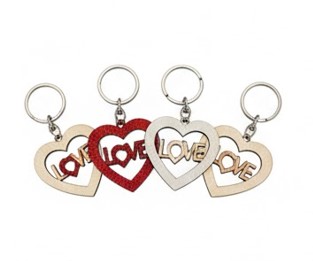 Herz-Schlüsselanhänger LOVE