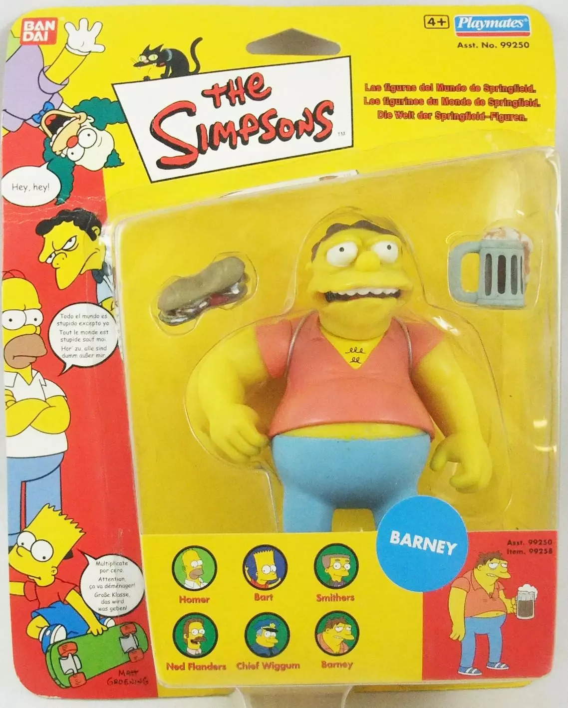 Los Simpsons Barney Playmates