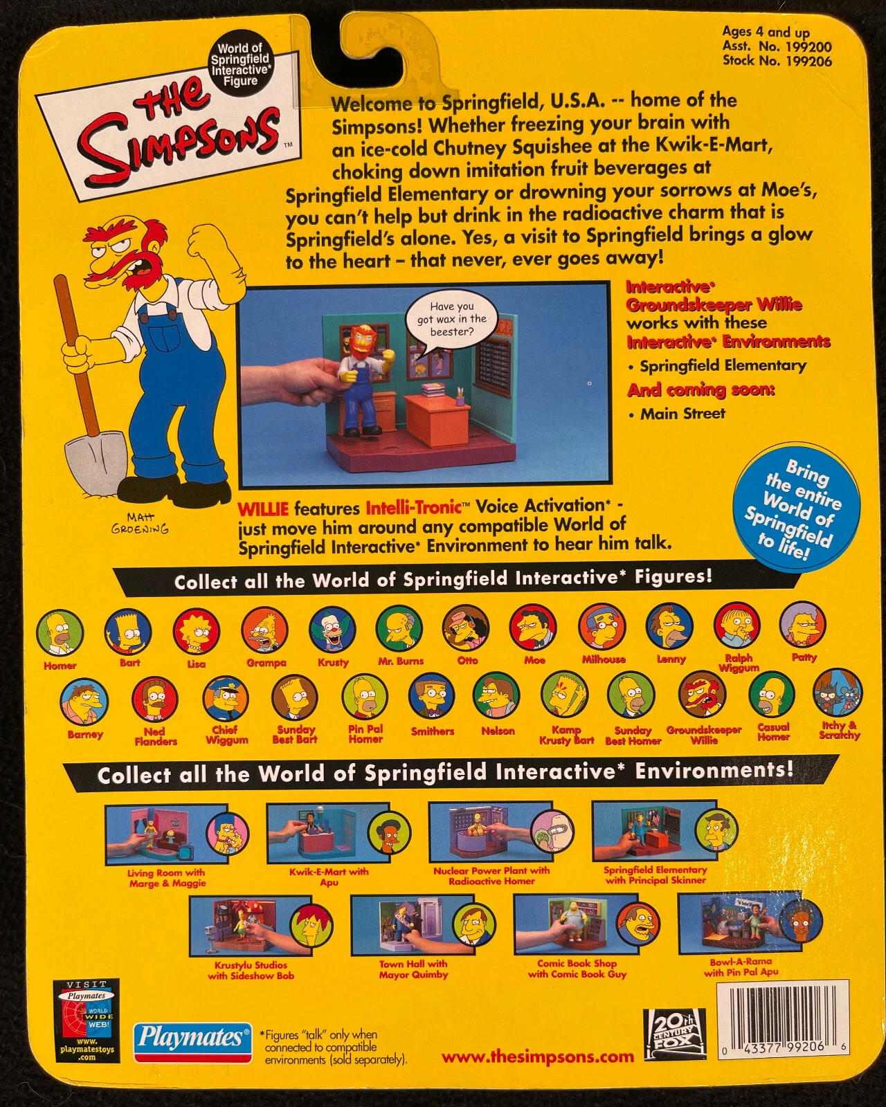 Los Simpsons Willie Playmates