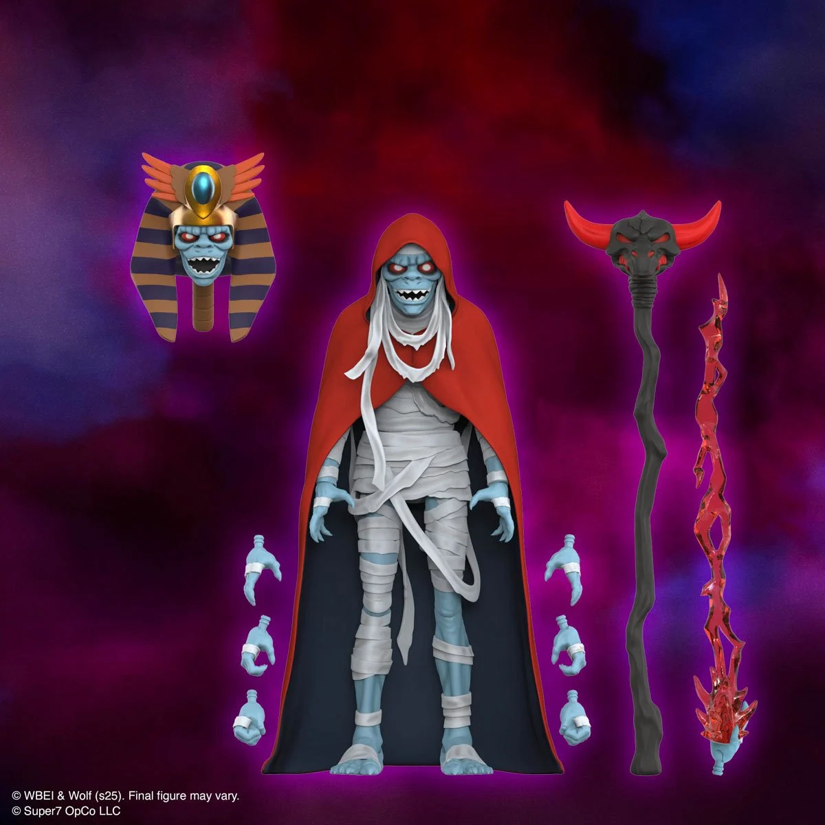 Mum-Ra ThunderCats ULTIMATES Super7 (Ojos LED)