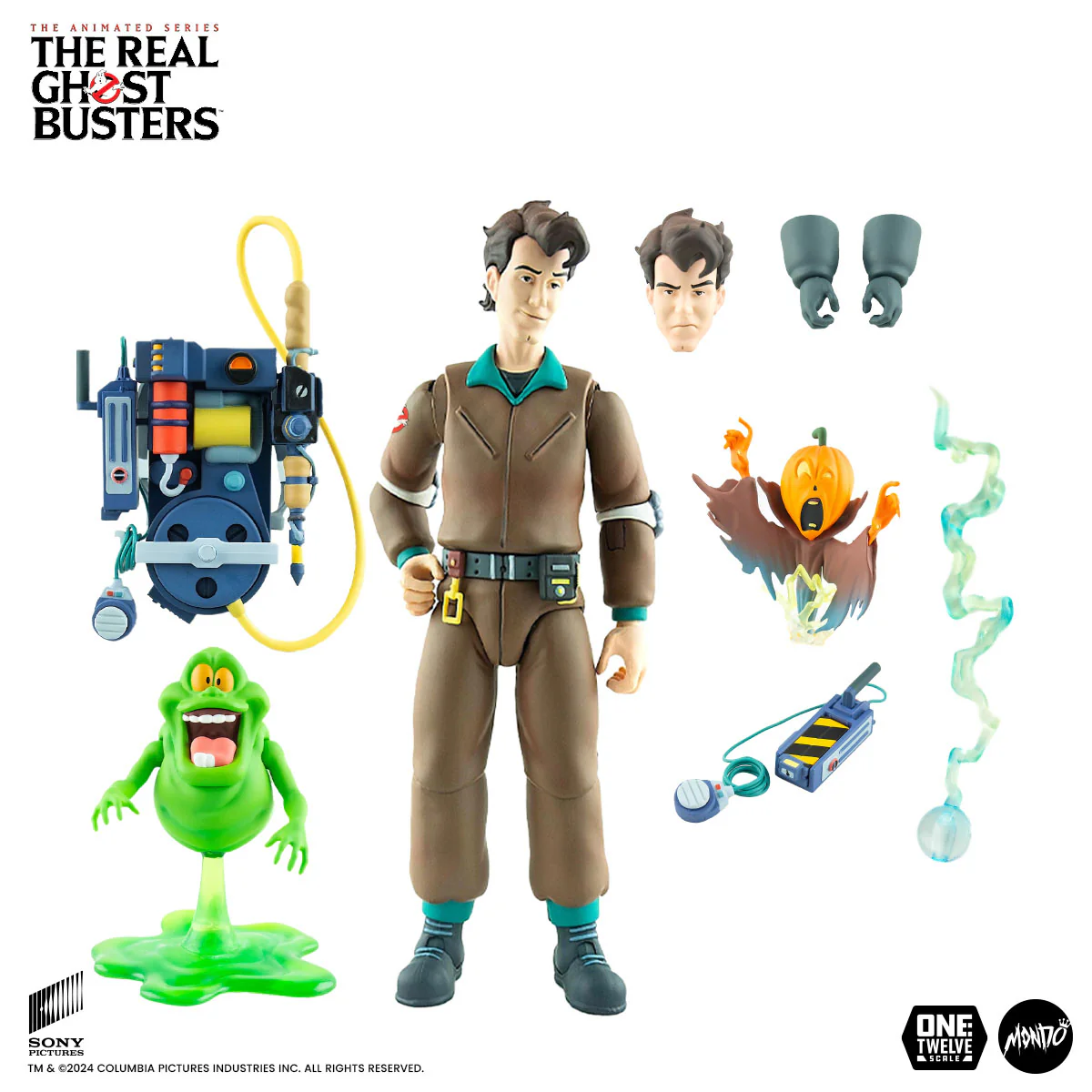 Peter Venkman 1:12 The Real Ghostbusters (MONDO)