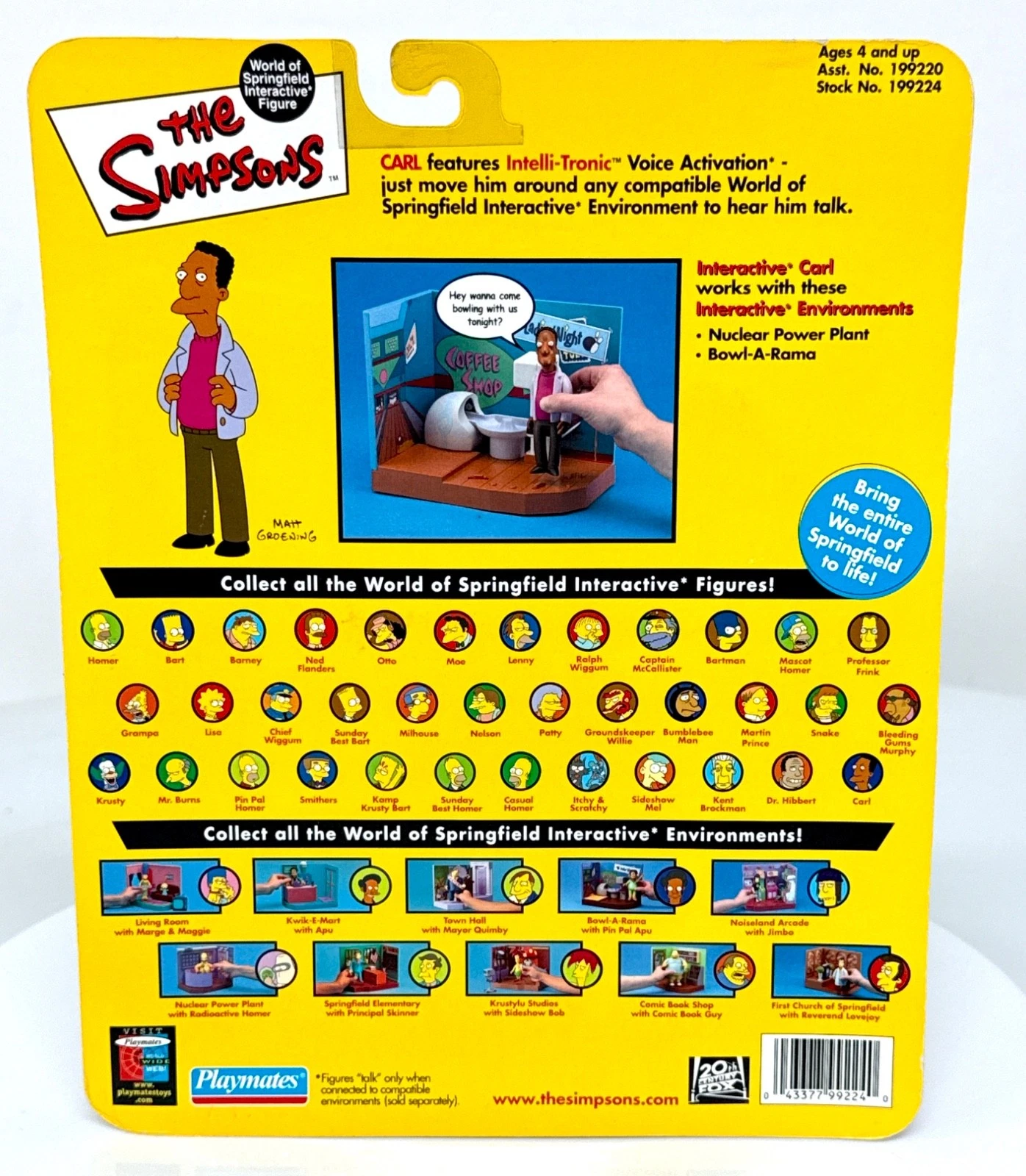 Los Simpsons Carl Playmates