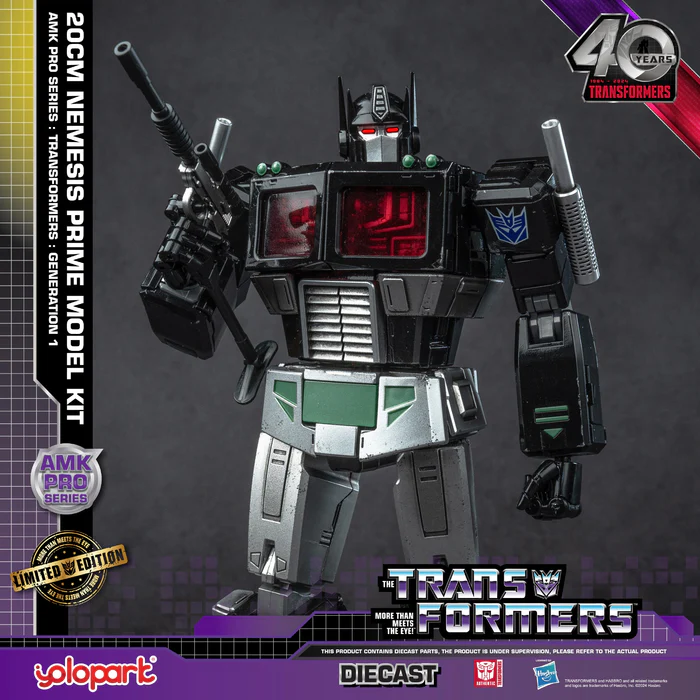 Nemesis Prime (20cm) Diecast AMK PRO Series - Transformers Generation One Model kit