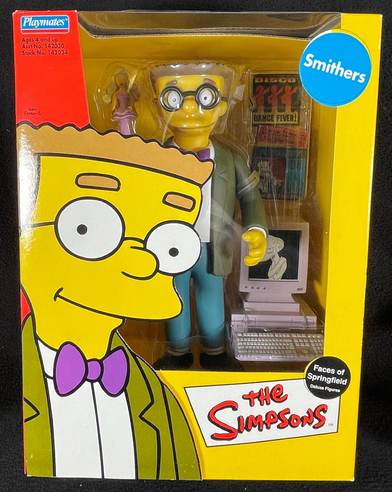 Los Simpsons Deluxe Smithers Playmates XL 21 cm