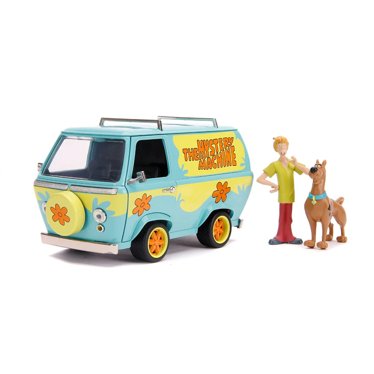 Scooby-Doo Mystery Machine con Scooby y Shaggy 1:24