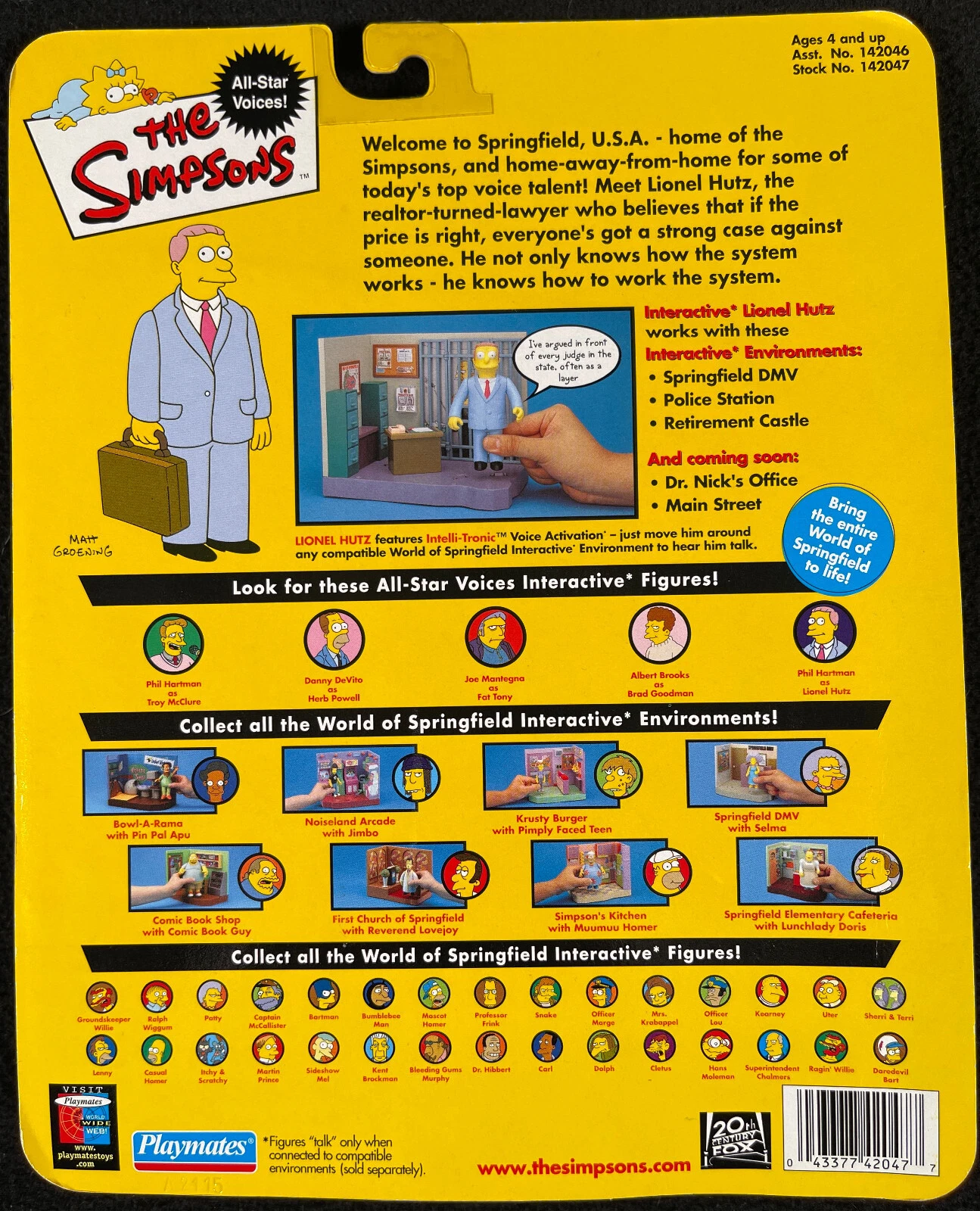 Los Simpsons Lionel Hutz Playmates
