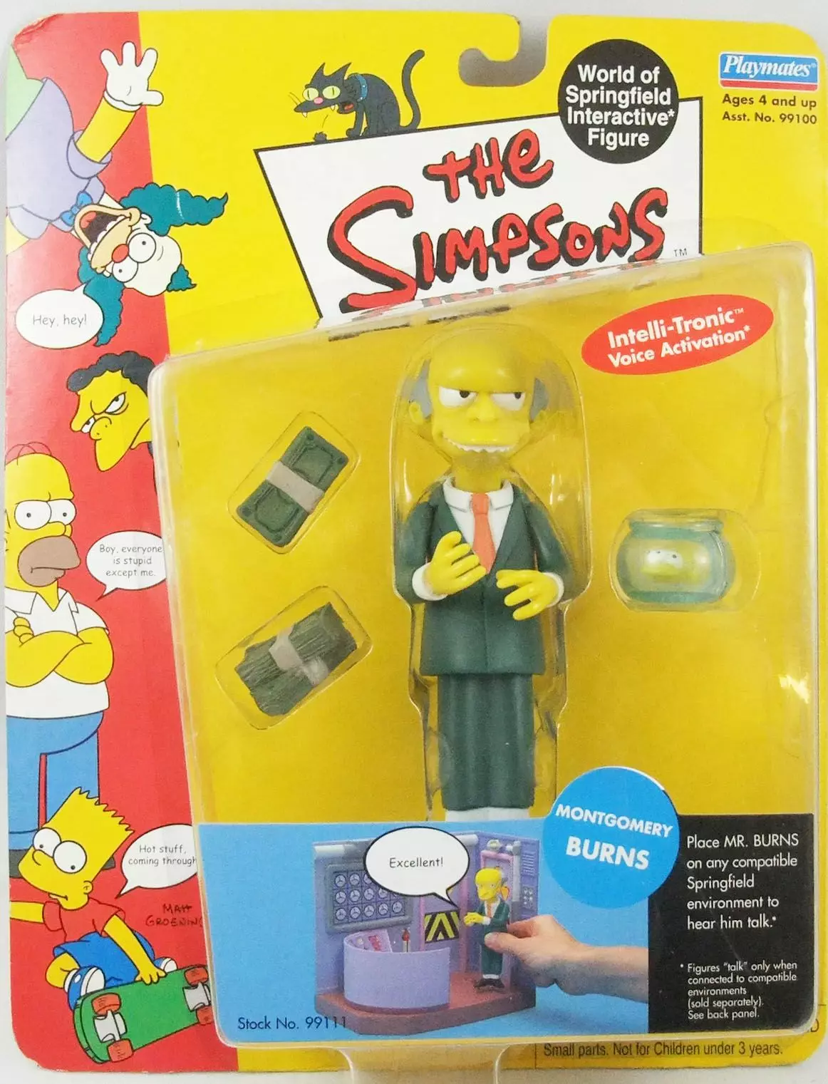 Montgomery Burns Los Simpsons Playmates