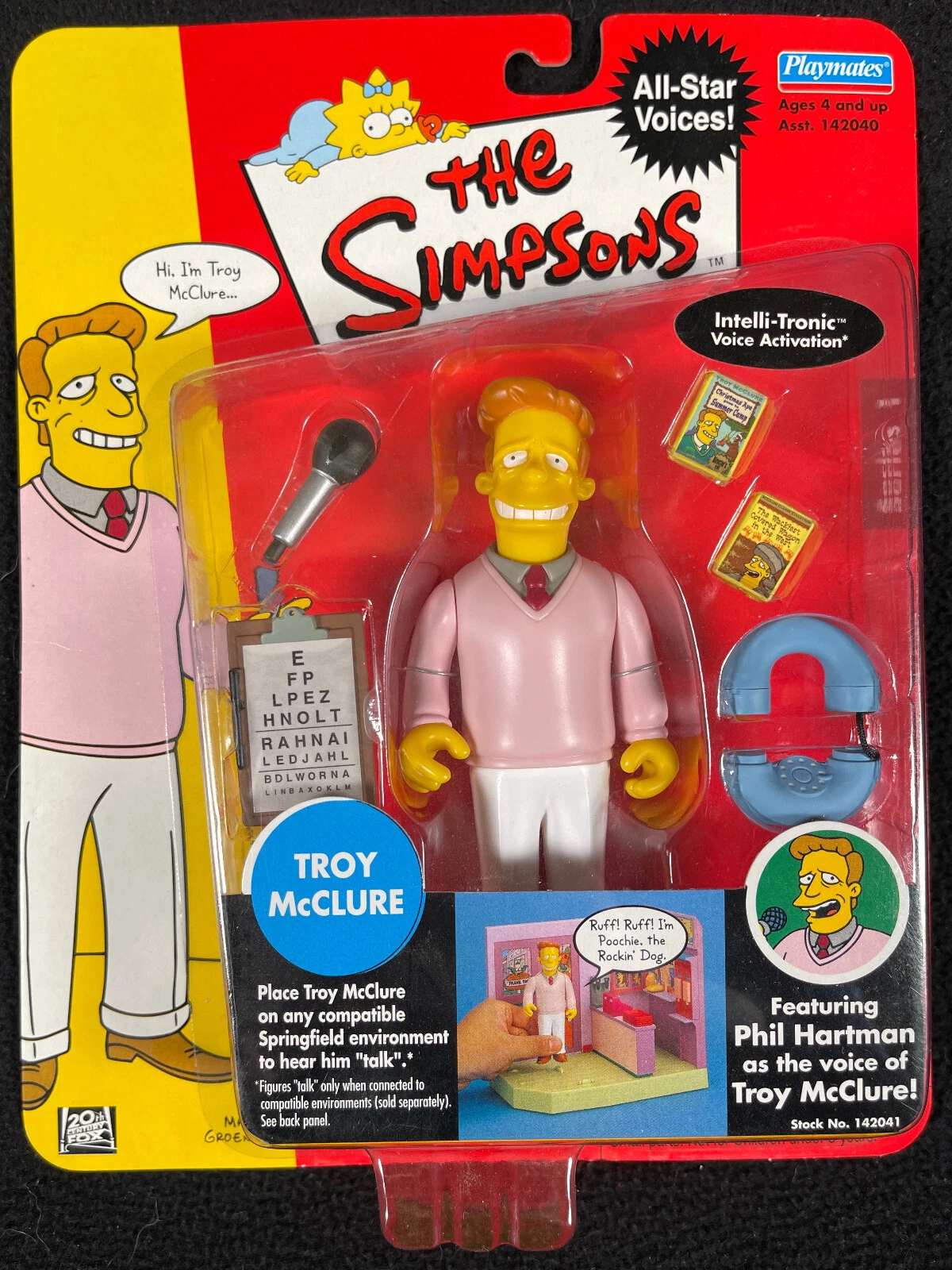 Los Simpsons Troy McClure Playmates