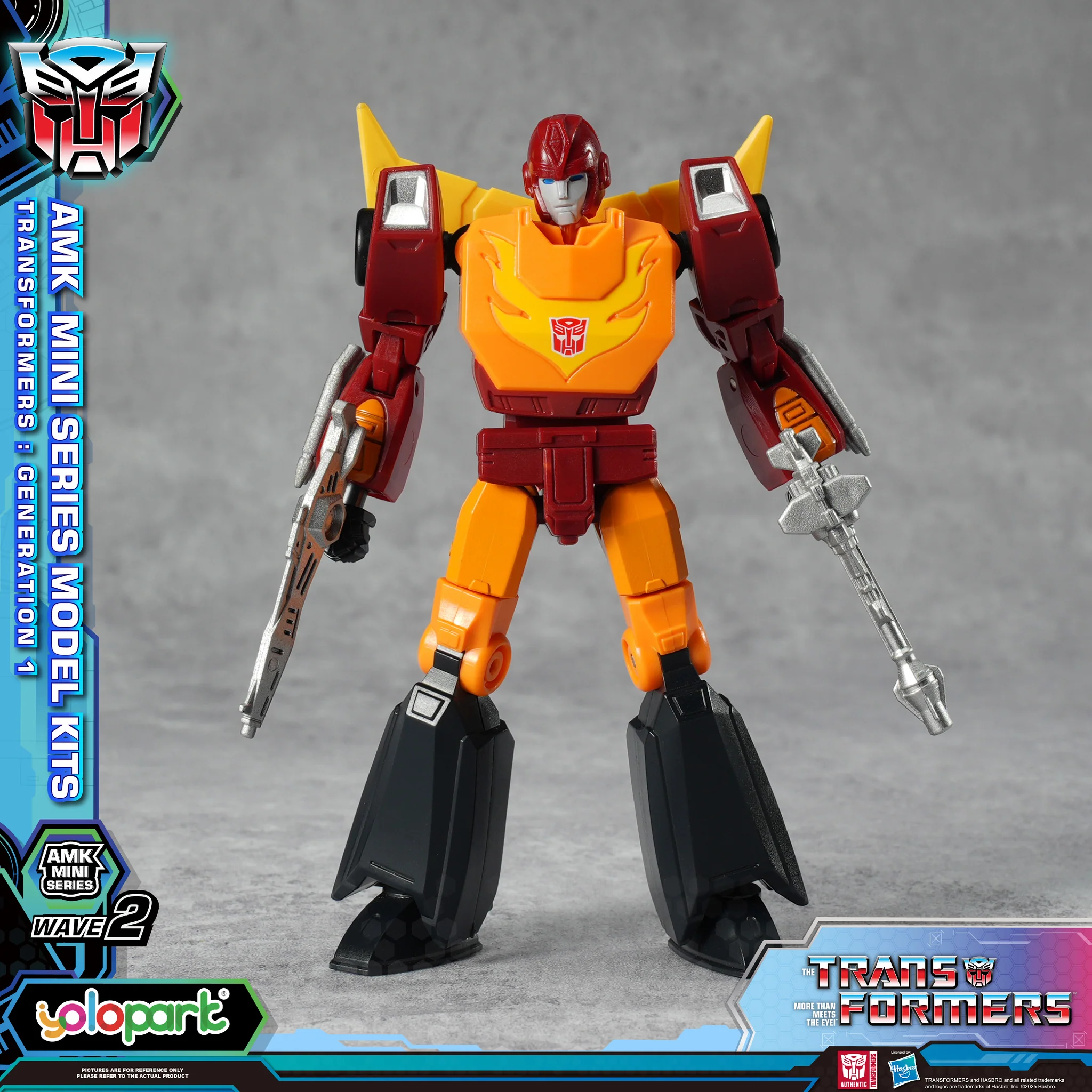 Rodimus Prime - GENERATION ONE:AMK MINI Series Model Kit (WAVE 2)