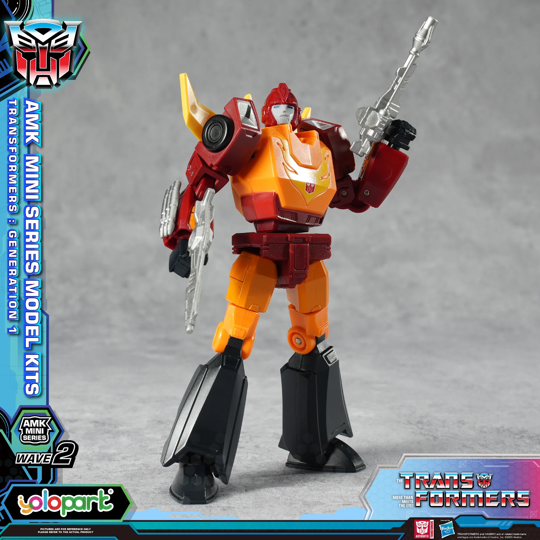 Rodimus Prime - GENERATION ONE:AMK MINI Series Model Kit (WAVE 2)