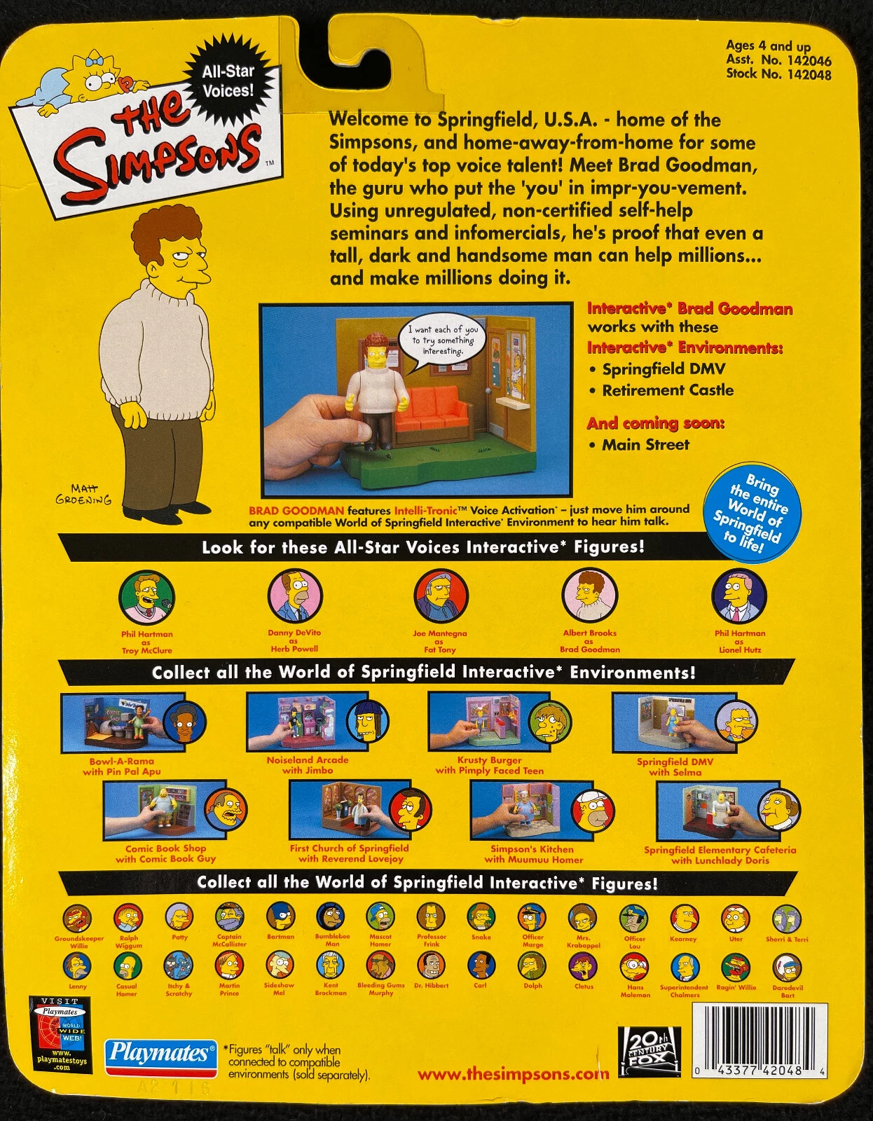 Los Simpsons Brad Goodman Playmates