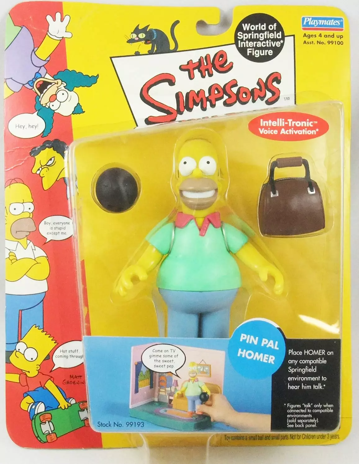 Los Simpsons Pin Pal Homero Playmates