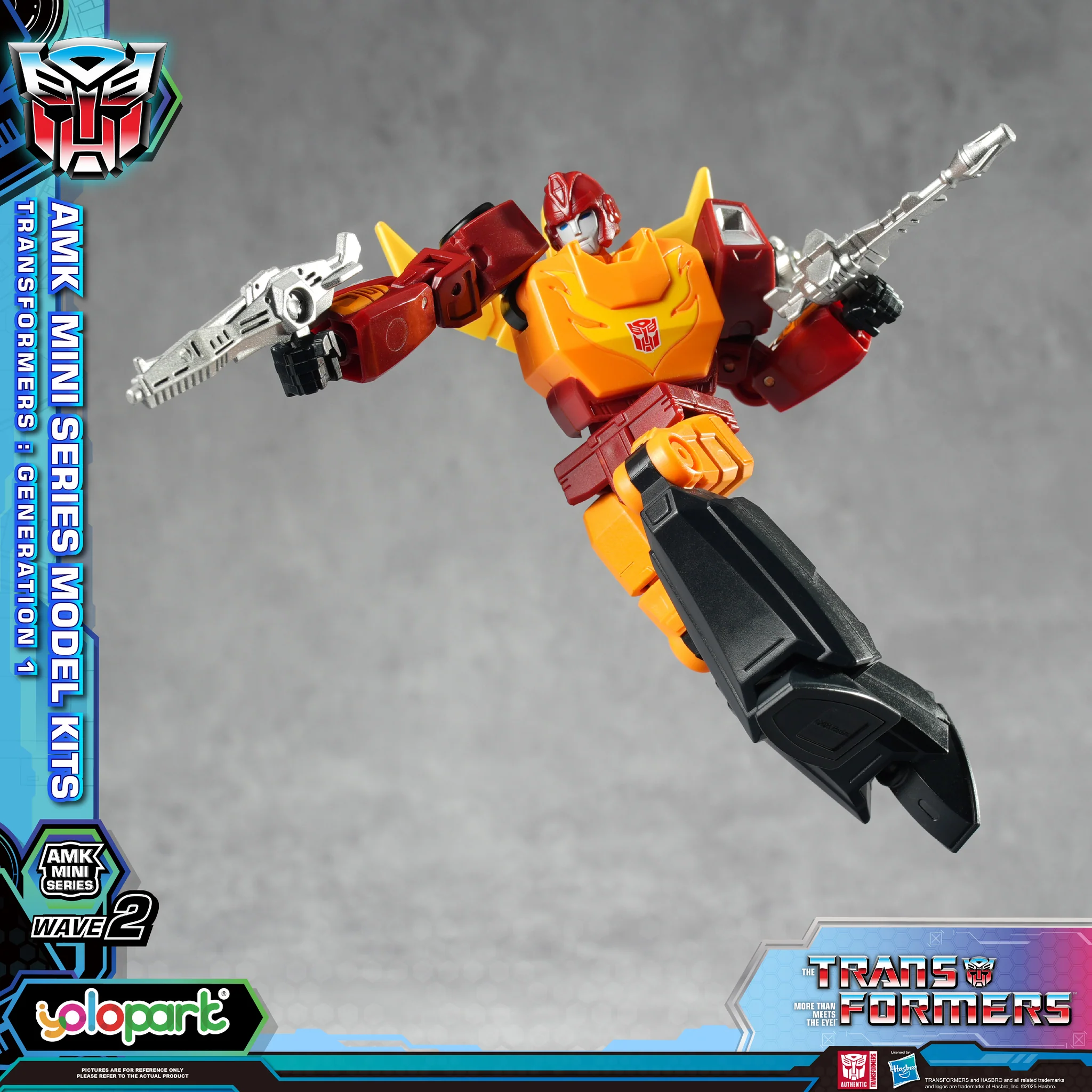 Rodimus Prime - GENERATION ONE:AMK MINI Series Model Kit (WAVE 2)