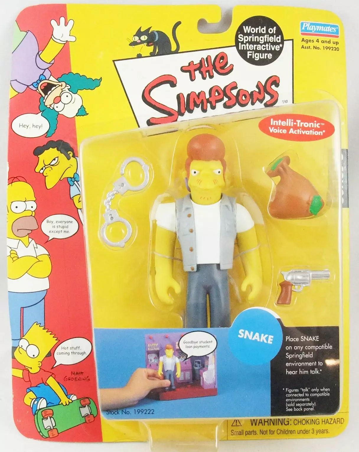 Los Simpsons Snake Playmates
