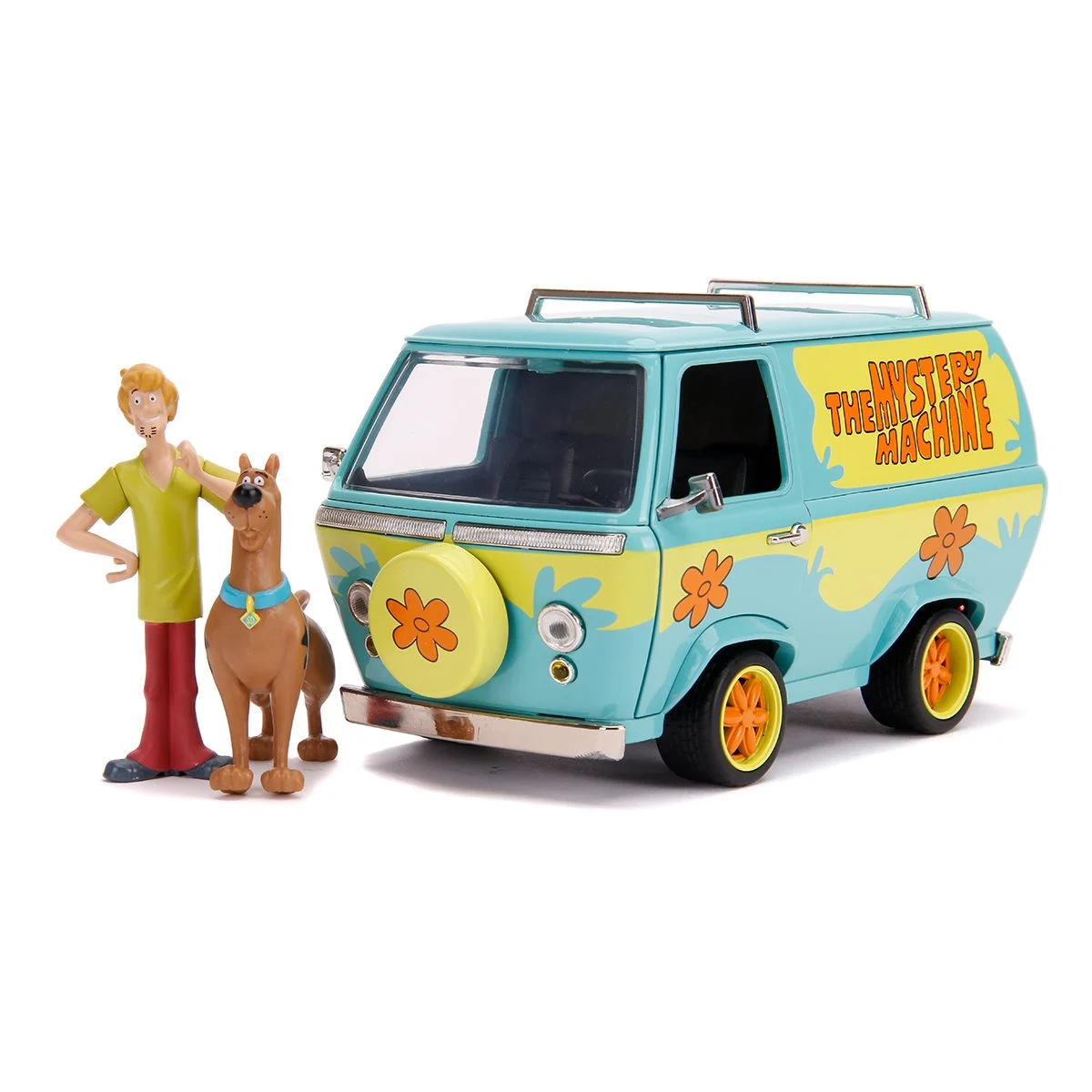 Scooby-Doo Mystery Machine con Scooby y Shaggy 1:24
