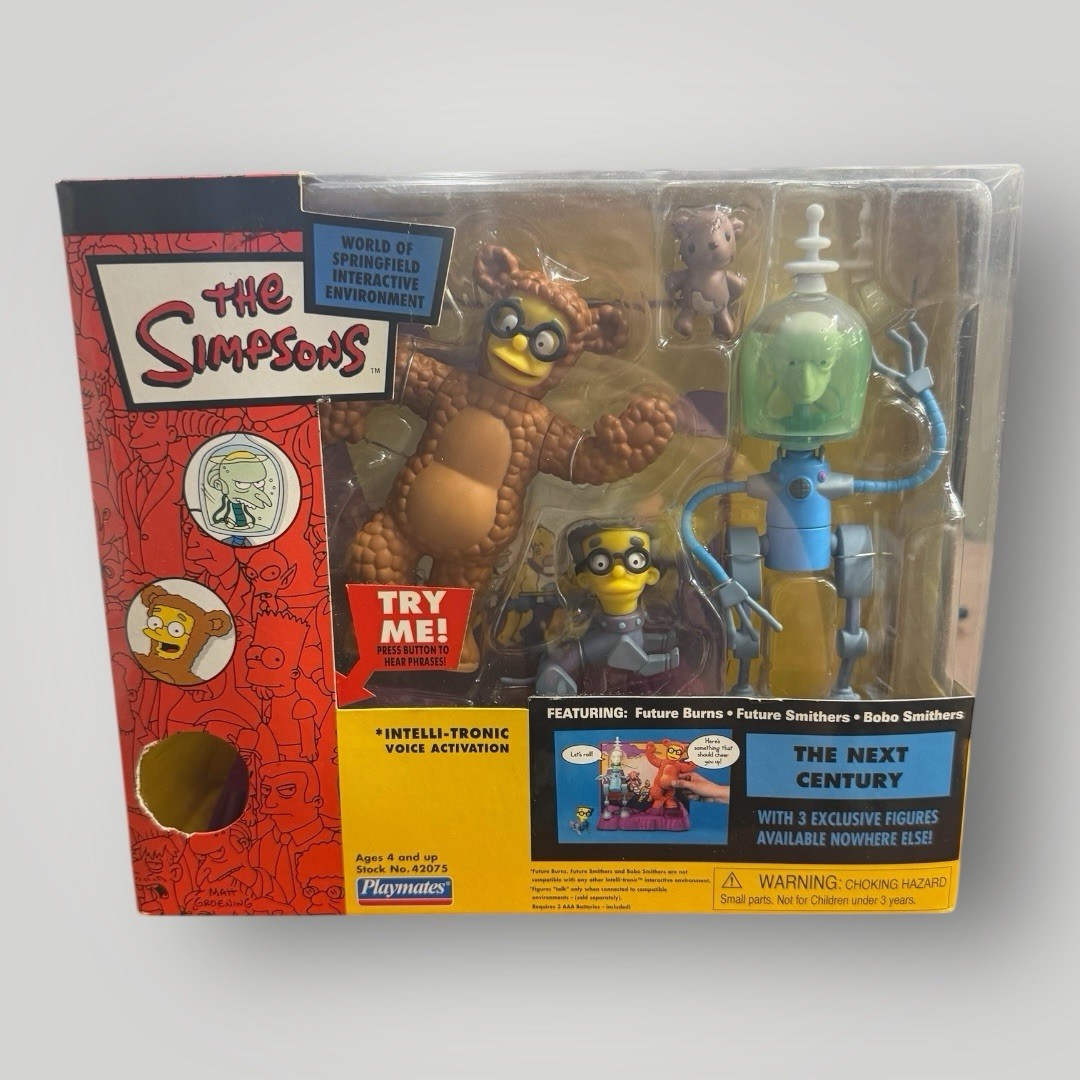 Los Simpsons THE NEXT CENTURY BURNS Playset