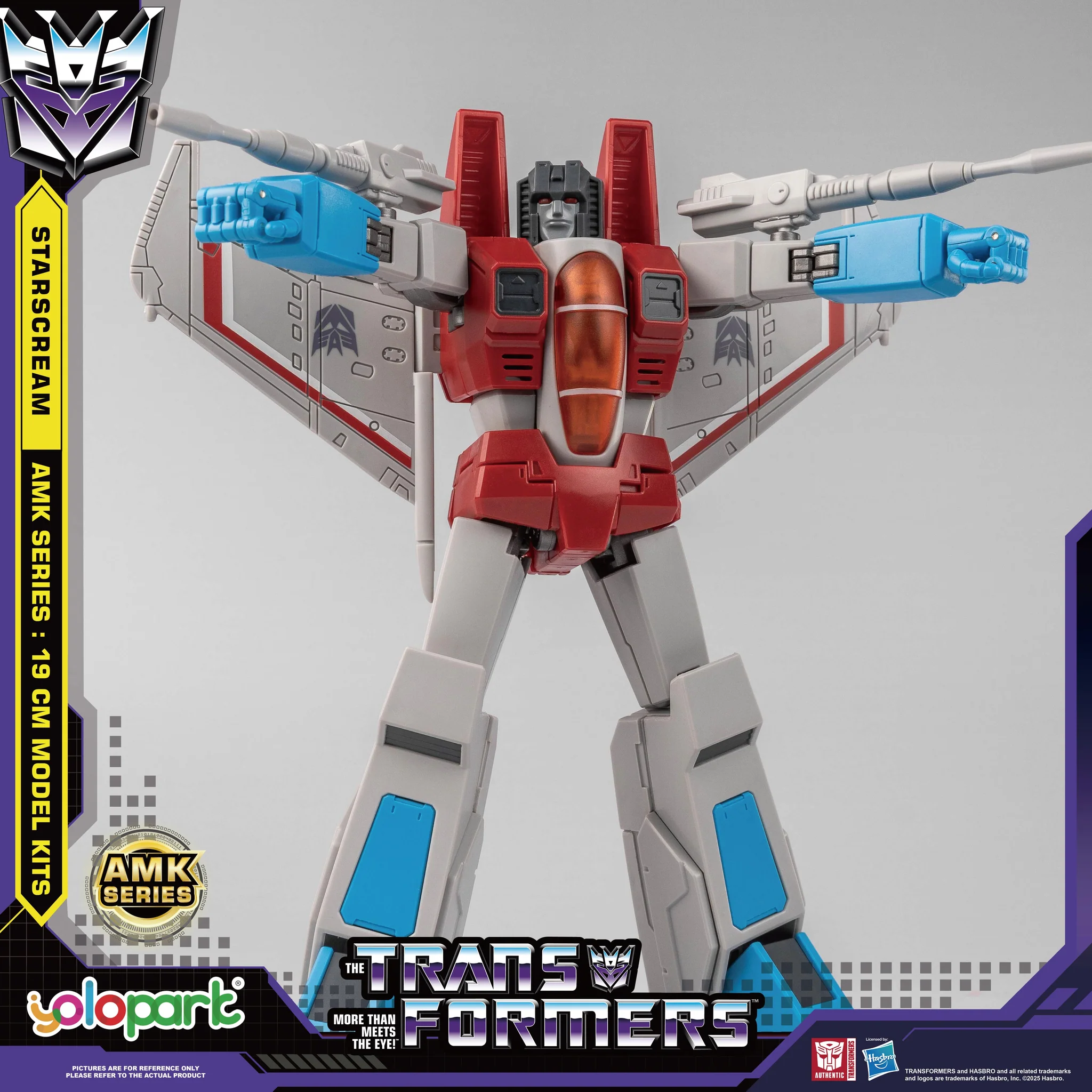 Starscream (19cm) - Transformers Generation One: AMK Series Model Kit