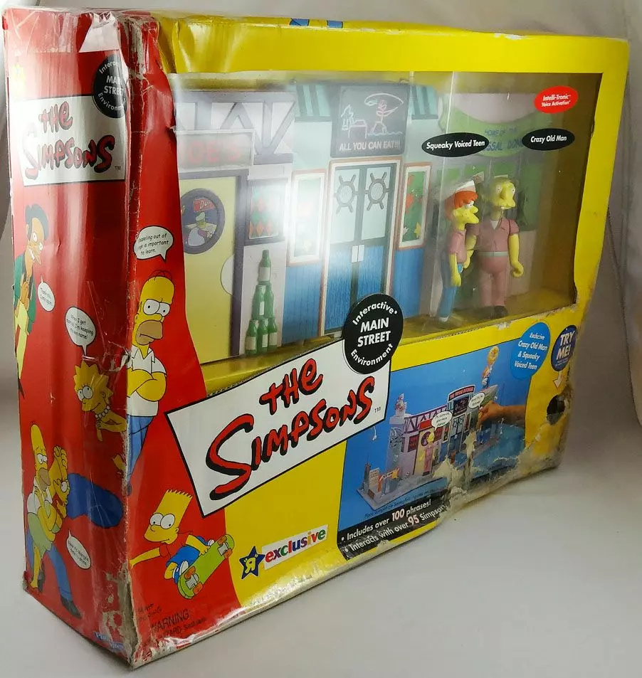 Main Street Los Simpsons Playmates