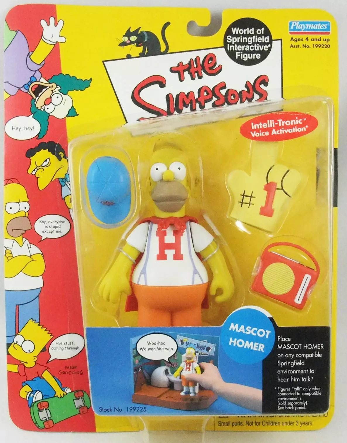Homero Mascota Los Simpsons Playmates