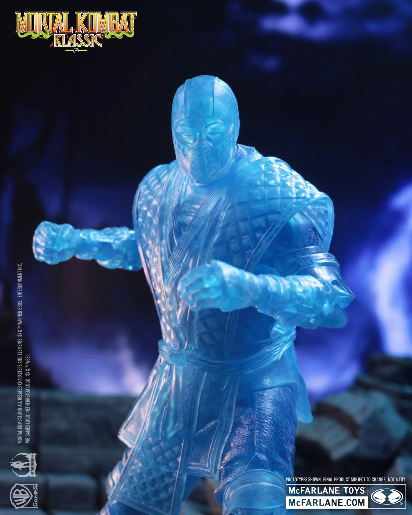 Reptile (Invisible) Mortal Kombat Klassic Wave 5