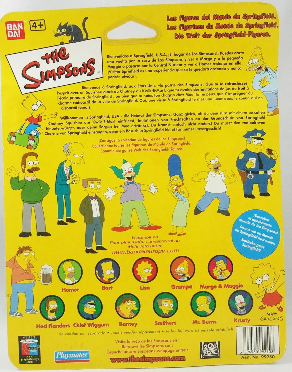 Los Simpsons Barney Playmates