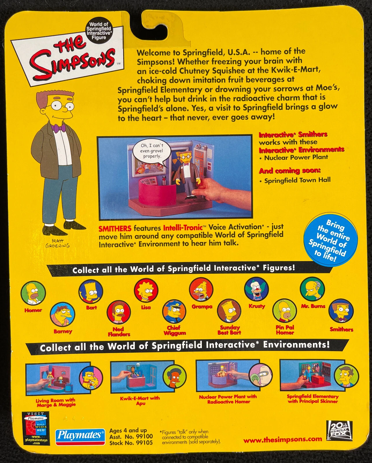 Los Simpsons Smithers Playmates