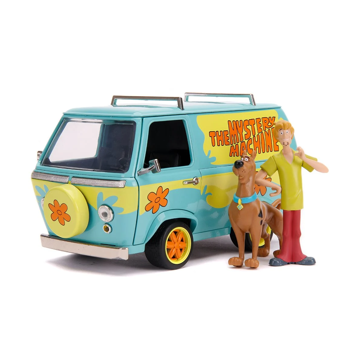 Scooby-Doo Mystery Machine con Scooby y Shaggy 1:24