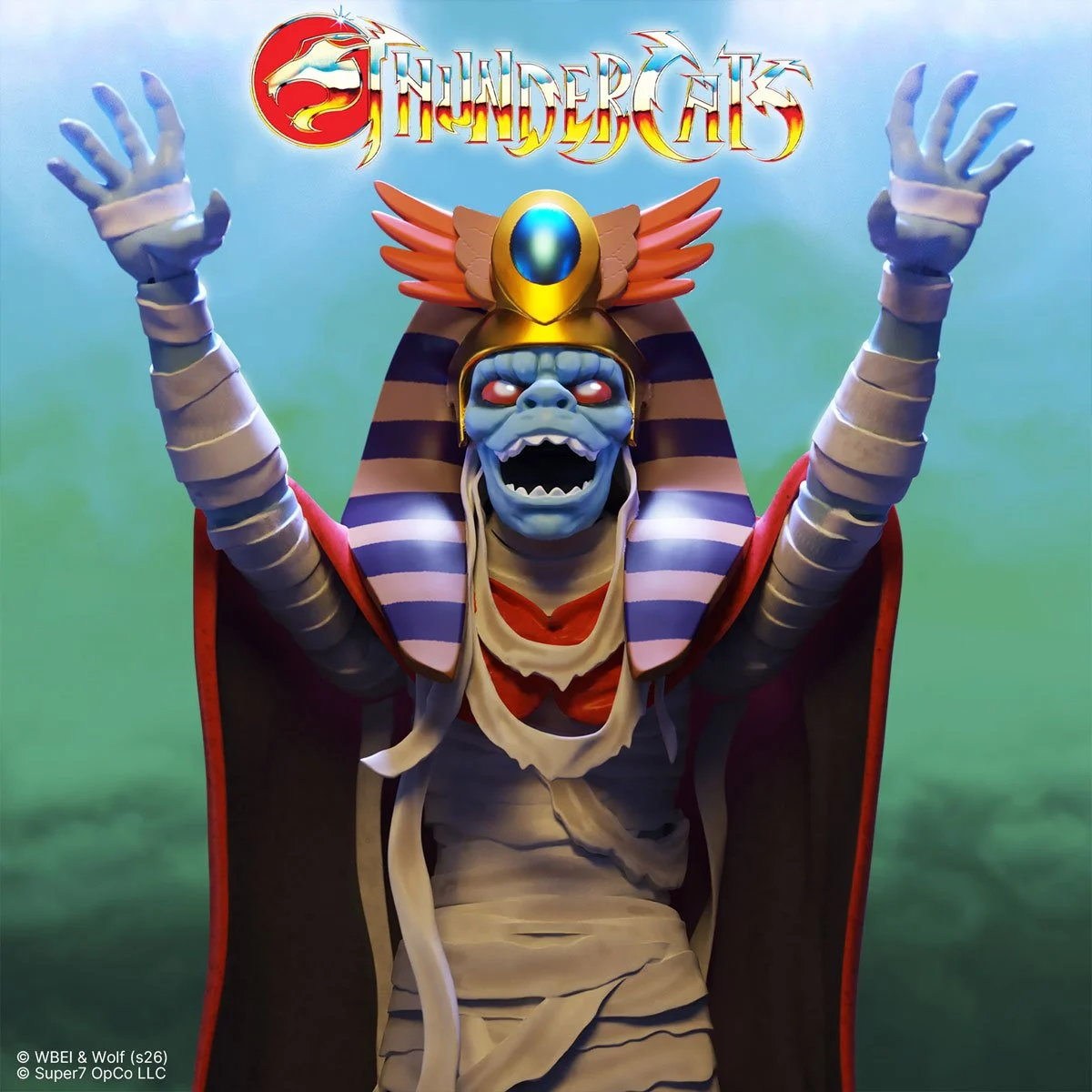 Mum-Ra ThunderCats ULTIMATES Super7 (Ojos LED)