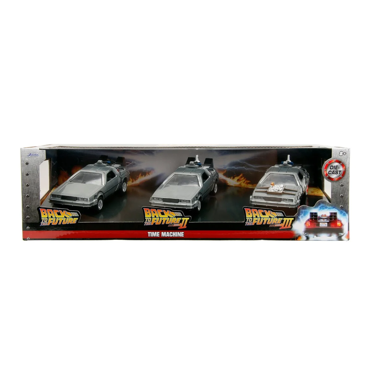 Back to the Future 1:32 Die-Cast (3-Pack)