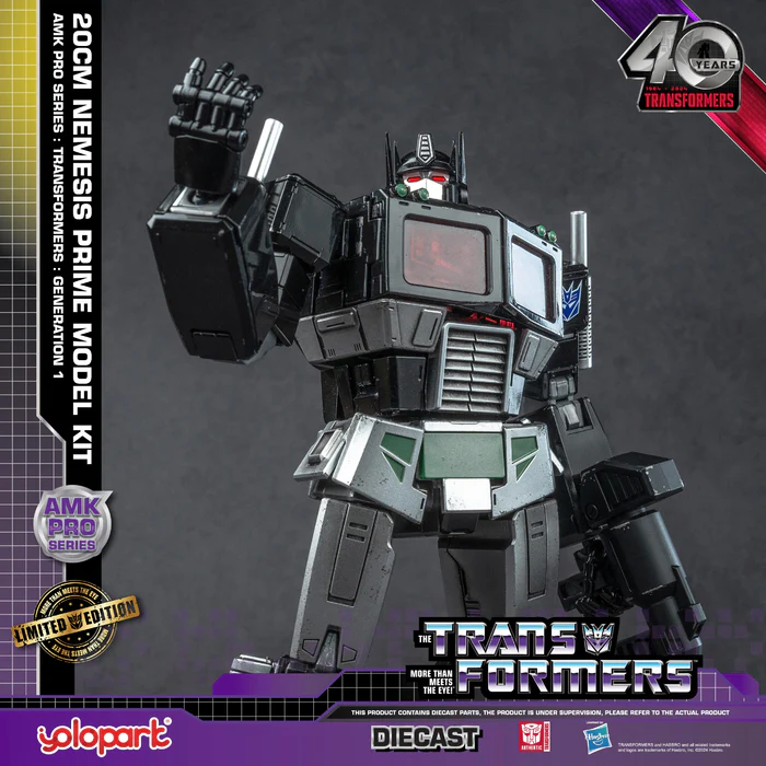 Nemesis Prime (20cm) Diecast AMK PRO Series - Transformers Generation One Model kit