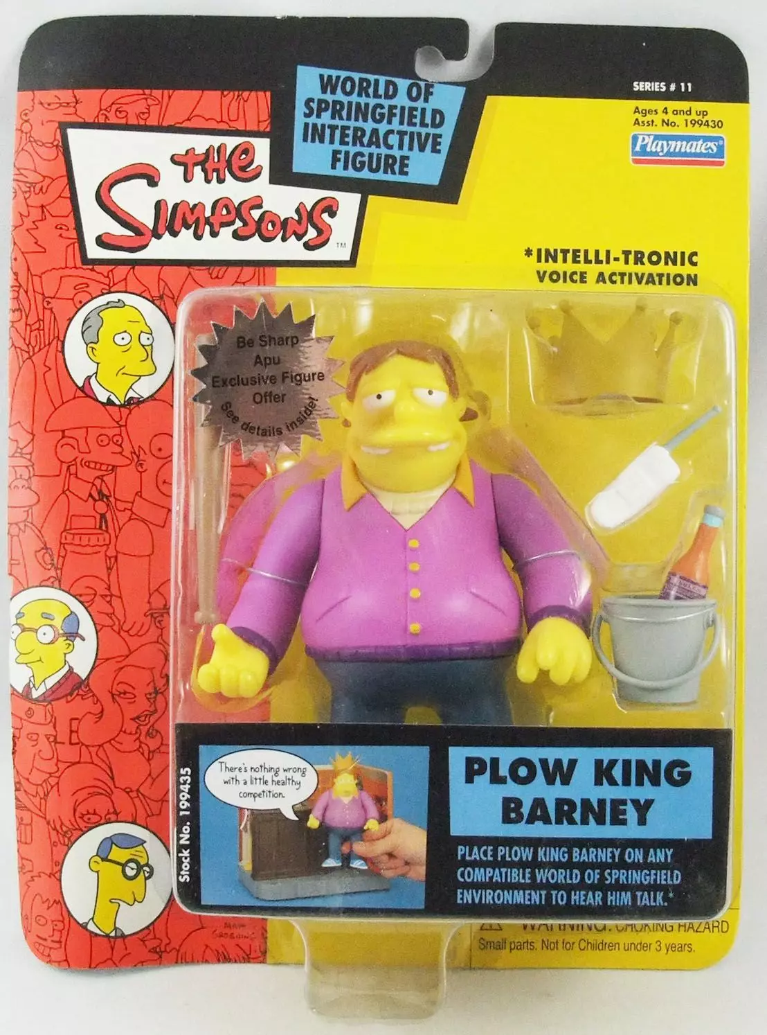 Barney Plow King Los Simpsons Playmates