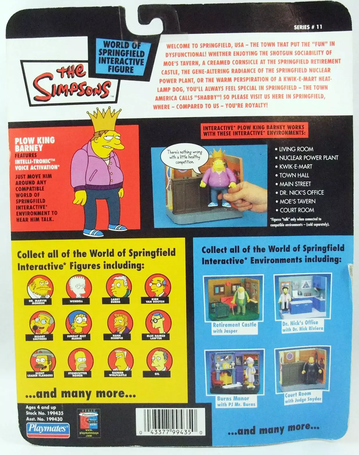 Barney Plow King Los Simpsons Playmates