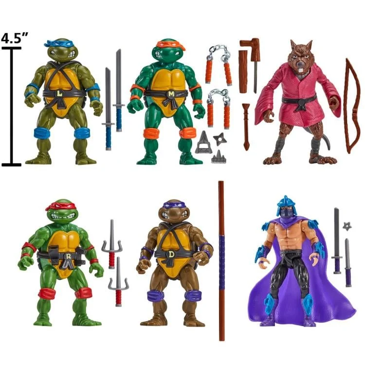 Teenage Mutant Ninja Turtles Remastered 6-Pack