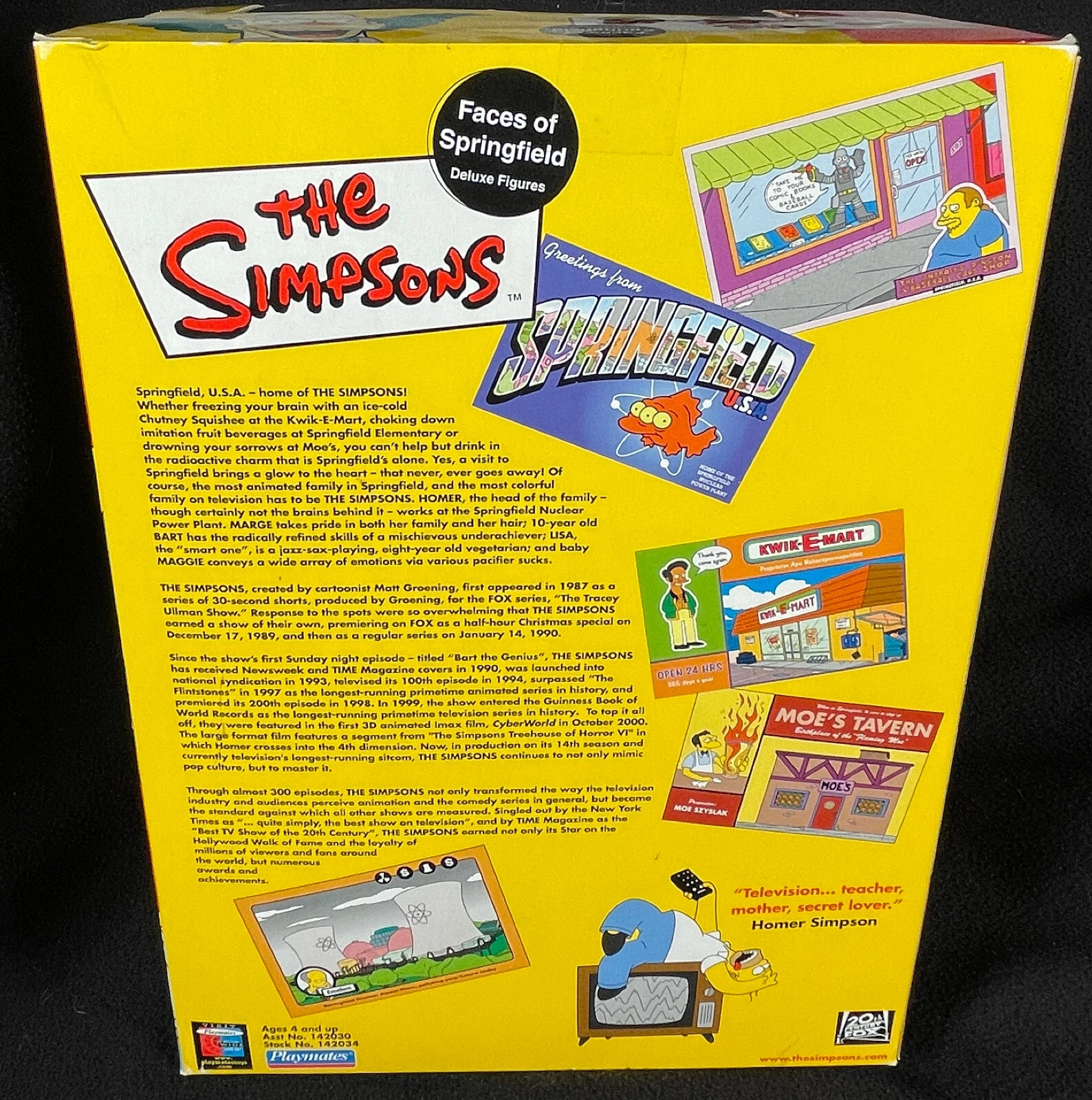 Los Simpsons Deluxe Smithers Playmates XL 21 cm