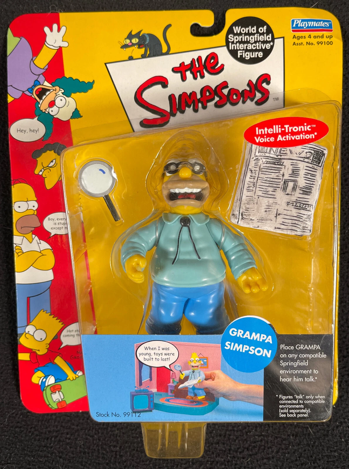 Los Simpsons Grampa Simpson Playmates