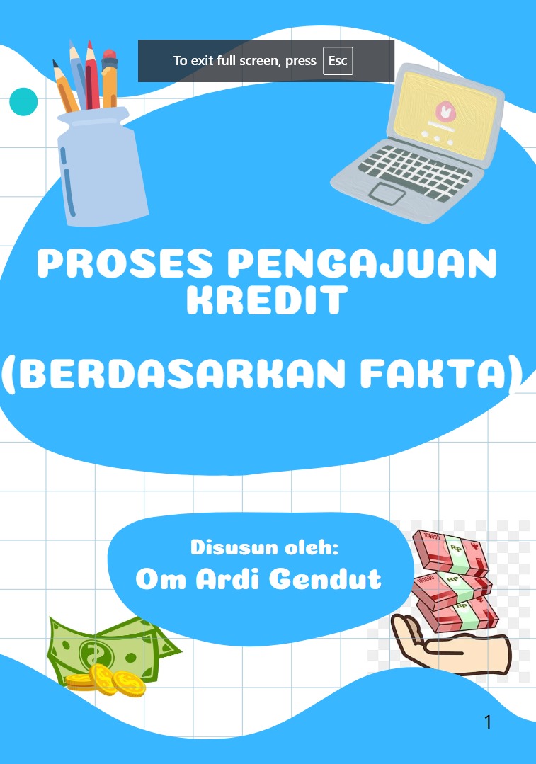 PROSES KREDIT BERDASARKAN FAKTA