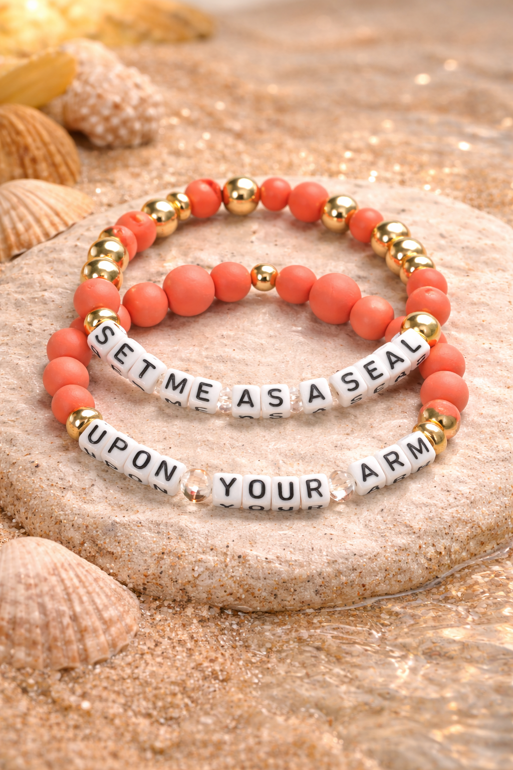 As a seal upon your arm Bracelet Set