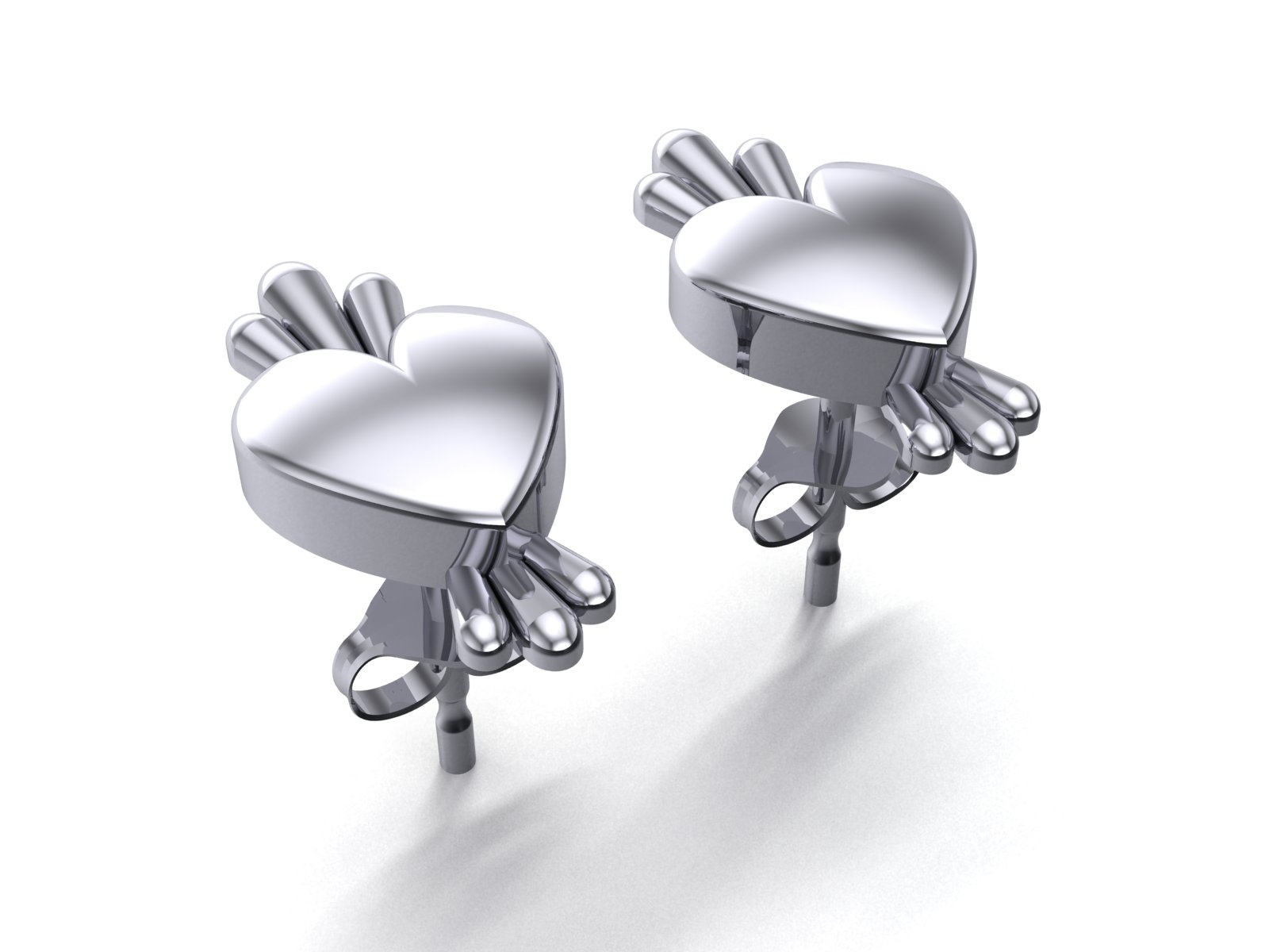 Aretes Milagrito 6 petalos