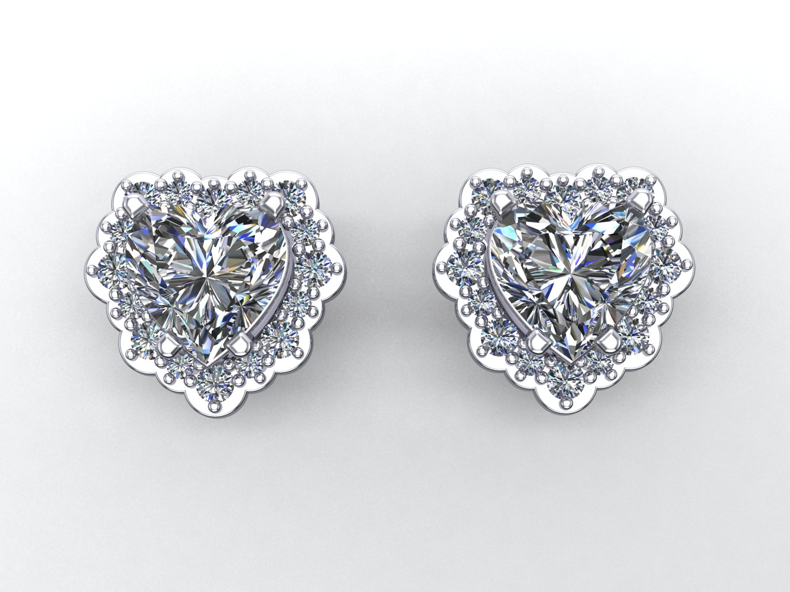 Aretes Corazon Alora