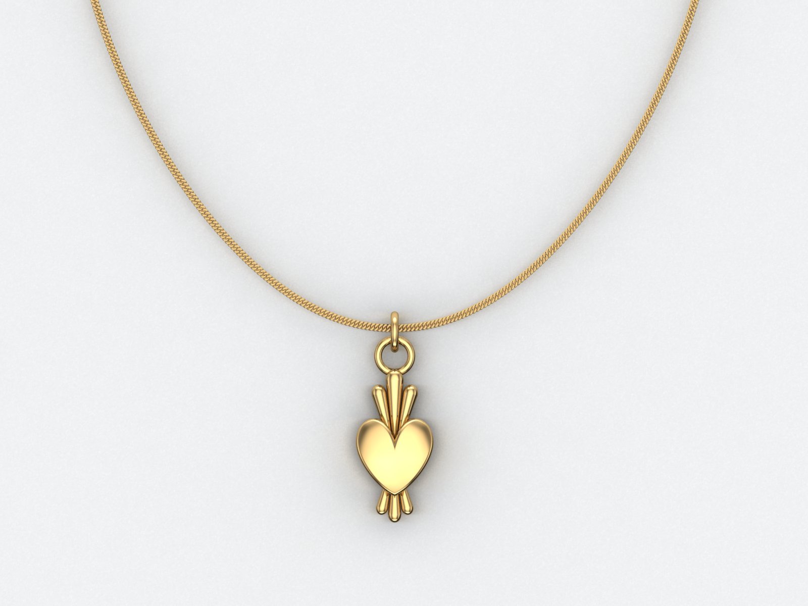 Collar Milagrito 6 Petalos